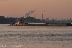 Mississippi River Barge