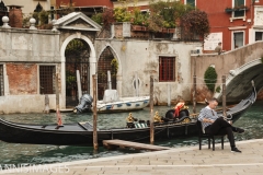 Gondolier Waiting